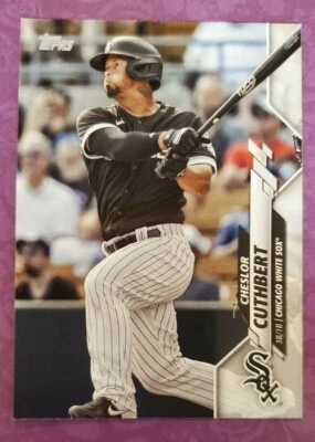 2020 Topps Update #U-23 Cheslor Cuthbert Chicago White Sox Baseball Card - PC - Image 1 of 2
