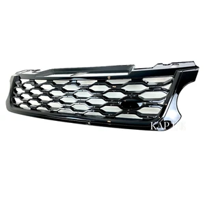 Parrilla delantera 2018 estilo dinámico para Range Rover Sport 2013-17 negro brillante L494 - Imagen 1 de 15