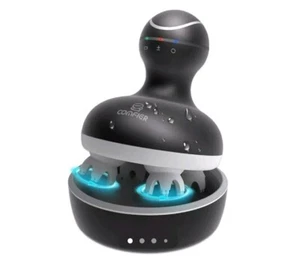 COMFIER Electric Scalp Massager, Waterproof Head Massager Black - Picture 1 of 8