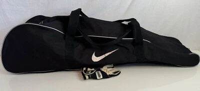 Nike Negro Cremallera Bate de Béisbol Equipo Bolsa de Transporte Softbol 36” Largo Foto 1 de 4