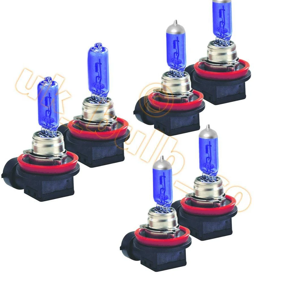 XENON BULBS TO FIT DIP MAIN BEAM AND FOG H11 H9 H11 - Image 1 of 1