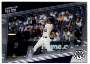 CHRISTIAN YELICH Brewers ~ 2022 Panini Mosaic Bang ~ FREE SHIPPING - Picture 1 of 1