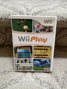 Wii Play COMPLETE Nintendo Wii Video Games CIB - Picture 1 of 3