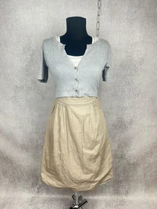 Fabiana Filippi Made in Italy seltenes Kleid minimalistisch Luxus Gr. S IT 42 - Bild 1 von 16
