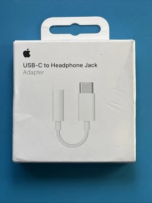 Adaptador conector USBC a auriculares Apple MW2Q3AM/A- A2049 3,5 mm- Original OEM - Nuevo Foto 1 de 4