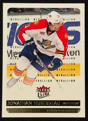2014-15 Ultra Fleer Jonathan Huberdeau Gold Medallion #77 Florida Panthers - Image 1 of 2