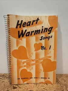 1956 Antique Song Book Heart Warming Songs by Ira Stanphill and John T. Benson - Imagen 1 de 10