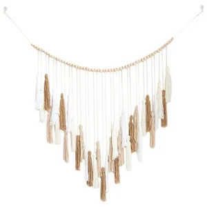 Large Macrame Tapestry, 39 X 43, Woven Boho Tapestry, , 2368 - Picture 1 of 6
