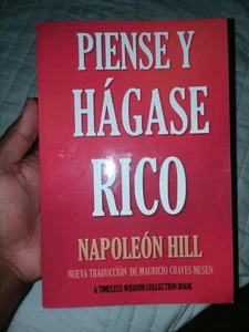 Piense Y Hagase Rico Piensa Hazte Rico De Napoleon Hill Libros Riqueza Español - Imagen 1 de 3