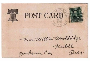 1907 DAVIDSON, JOSEPHINR COUNTY, OREGON DPO S/I 6 - Picture 1 of 1