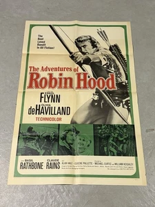 The Adventures of Robin Hood One Sheet Movie Poster (27" X 41") - Picture 1 of 8