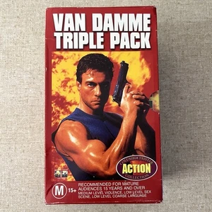 Van Damme Triple Pack VHS Box Set - Picture 1 of 5