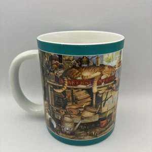 Amcal For The Gift Of Art-Remington The Horticulturist Wysocki Cat Mug - Picture 1 of 6