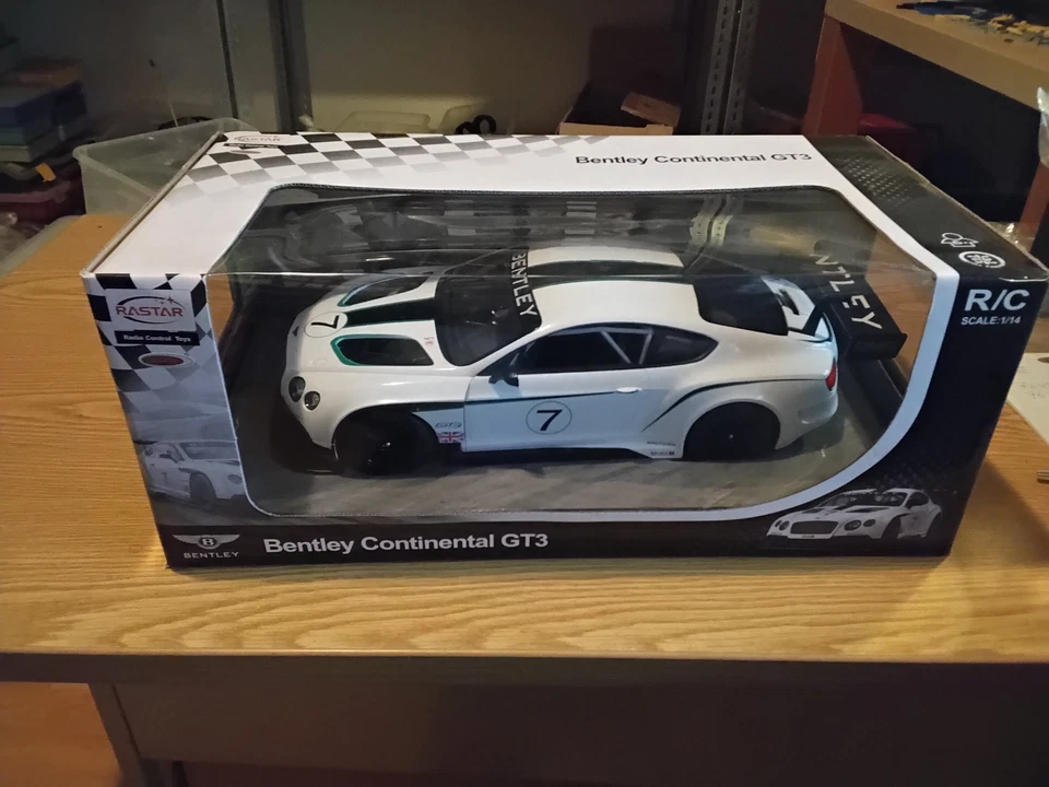 RC ,404575 - Bentley Continental GT3 1:14, weiß - Bild 1 von 1