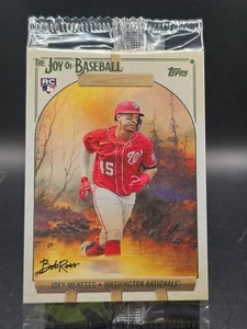 2023 TOPPS BOB ROSS THE JOY OF BASEBALL JOEY MENESES RC EASEL SEALED #98 - Picture 1 of 2