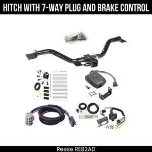 Hitch Tow PKG+ Brake Control For 07-10 Saturn Outlook 44569 2" Receiver Class 3 - Picture 1 of 16