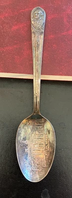 CUCHARA PLATEADA PRESIDENCIAL GEORGE WASHINGTON WM ROGERS (VER FOTOS) Foto 1 de 4