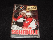 PHILADELPHIA FLYERS 2005-06 POCKET HOCKEY SCHEDULE 