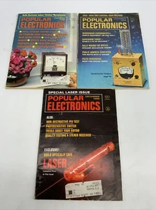 Popular Eletronics Magazine Lot of 3 1969 Oct, Nov, Dec - Picture 1 of 9