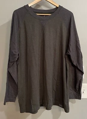 Eddie Bauer Camisa Raglán Manga Larga Camiseta de Béisbol Pullover Para Hombres XXL Foto 1 de 4