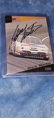 1994 Hi-Tech Mark Martin Brickyard 400 Prototype #P1 IP Autograph 🔥🔥🔥 - Image 1 of 2