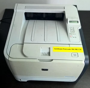 HP P2055DN MONO LASER JET PRINTER FULLY WORKING USB ETHERNET PC COMPUTER - Picture 1 of 6
