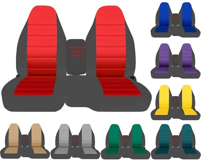 Compatível com capas de assento de carro Ford Ranger/2 tons caminhão 60-40 (console não incluído) - Imagem 1 de 4