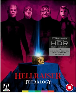 HELLRAISER 1-4 Tetralogy 4 Films 4K Ultra HD + Blu Ray Boxset (Region Free) - Picture 1 of 1