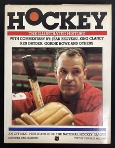 Gordie Howe Signed Book Hockey Illustrated History HCB Stan Mikita +10 Autos JSA - Picture 1 of 12