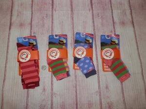 3 NEW Little Miss Matched Socks (don't match) Kid Shoe Size 6-2 Anklet NIP 3732 - Picture 1 of 10