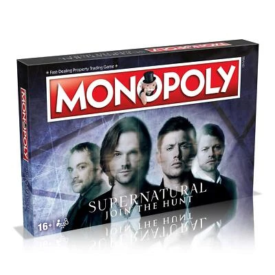 Juego de mesa Monopoly Supernatural Family edición Sam and Dean divertido para todos Foto 1 de 4