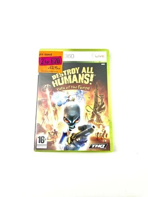 DESTROY ALL HUMANS PATH OF THE FURONS XBOX 360 GAME MICROSOFT - Image 1 of 4