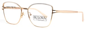 BULOVA Eltopia Vanilla Womens Cat Eye Full Rim Eyeglasses 54-16-140 B:45 - Picture 1 of 15