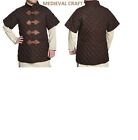 Medieval Craft Cotton Padded Gambeson Clothing Half Sleeves Wear New For Men