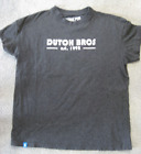 NEW Dutch Bros T Shirt Heather Grey XS Unisex FREE SHIPPING