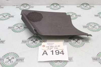 97-04 MERCEDES-BENZ R170 SLK230 TABLERO DE INSTRUMENTOS PANEL DE RETROCESO DERECHO MOLDURA CON ALTAVOZ OEM Foto 1 de 4