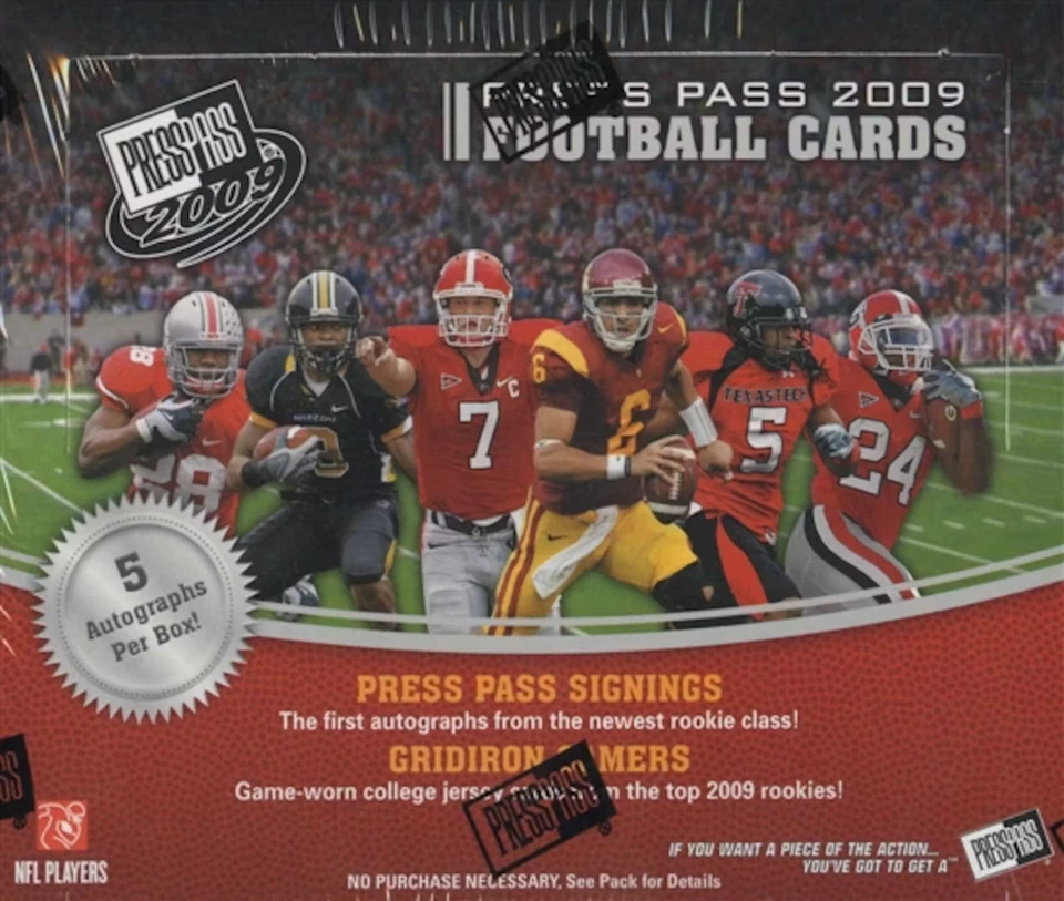 2009 Press Pass Football #1-105 & Inserts RC NM-MT Pick Yours Multi-Card Sale 💵 - Image 1 of 1
