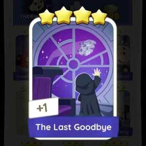 The Last Goodbye MONOPOLY_GO_4 Stars Sticker ⭐⭐⭐⭐ | Fast Delivered - Picture 1 of 1