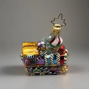 Christopher Radko Candy Sugarland Schnellzug mit Lebkuchenmann - Bild 1 von 4