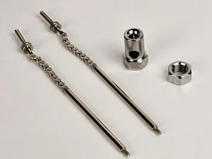 NOS VINTAGE STURMEY ARCHER BICYCLE PARTS 3 SPEED HUB BICYCLE AXLE NUTS BOLTS - Picture 1 of 7
