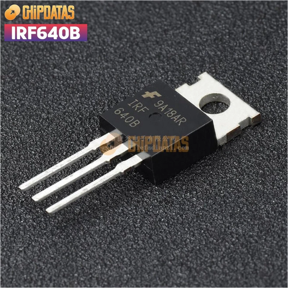 CHIP DATAS 10PCS New IRF640B TO-220 200V N-Channel MOSFET