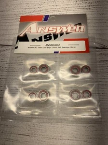 Answer RC 1/8 Set Cuscinetti Frizione Team Losi Agama Tekno 5x10 5x13 Cuscinetti - Foto 1 di 3