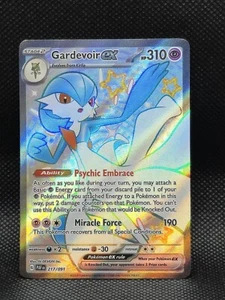 Gardevoir EX Shiny Full Art 217/091 M PF Pokémon Paldean Fates Series - Picture 1 of 2
