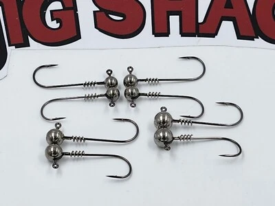 Tungsten damiki /swimbait jig HEADS EXTRA HEAVY  PRICED PER 5 or 10 SHIPPED FREE - Image 1 of 4