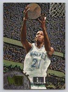 Metal 167 Kevin Garnett Fleer Rc 1995-96 Rookie Timberwolves 1995 Minnesota Hof - Picture 1 of 10