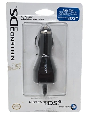 OFFICIAL Nintendo DS Car Charger Authentic OEM Original 2009 Genuine Brand New - Image 1 of 4