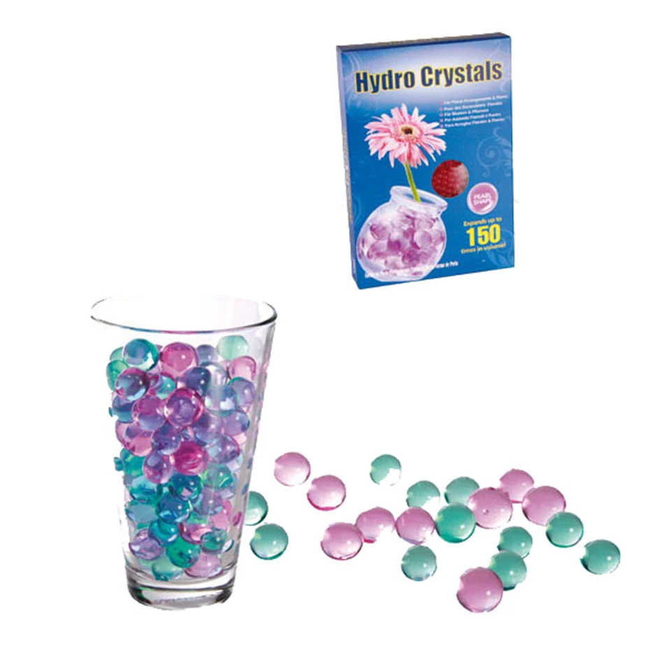 OOTB Wasserperlen Dekoperlen Aqualinos Gelkugeln Wasserspeicher für Blumen 10 g