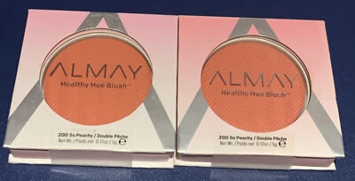 🍒 Almay Healthy Hue Face Blush, So Peachy 200 ‼️Lot Of 2 - Image 1 of 3