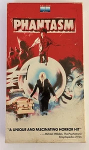 Vintage 1984 Phantasm VHS Video Tape Movie R Horror Movie Color - Picture 1 of 14