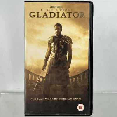 New GLADIATOR VHS TAPE Video Cassette 2000 Russell Crowe Unused Factory Sealed - Image 1 of 4